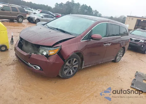 2016 Honda Odyssey Touring/Touring Elite z USA, uszkodzony, nr VIN 5FNRL5H92GB093095